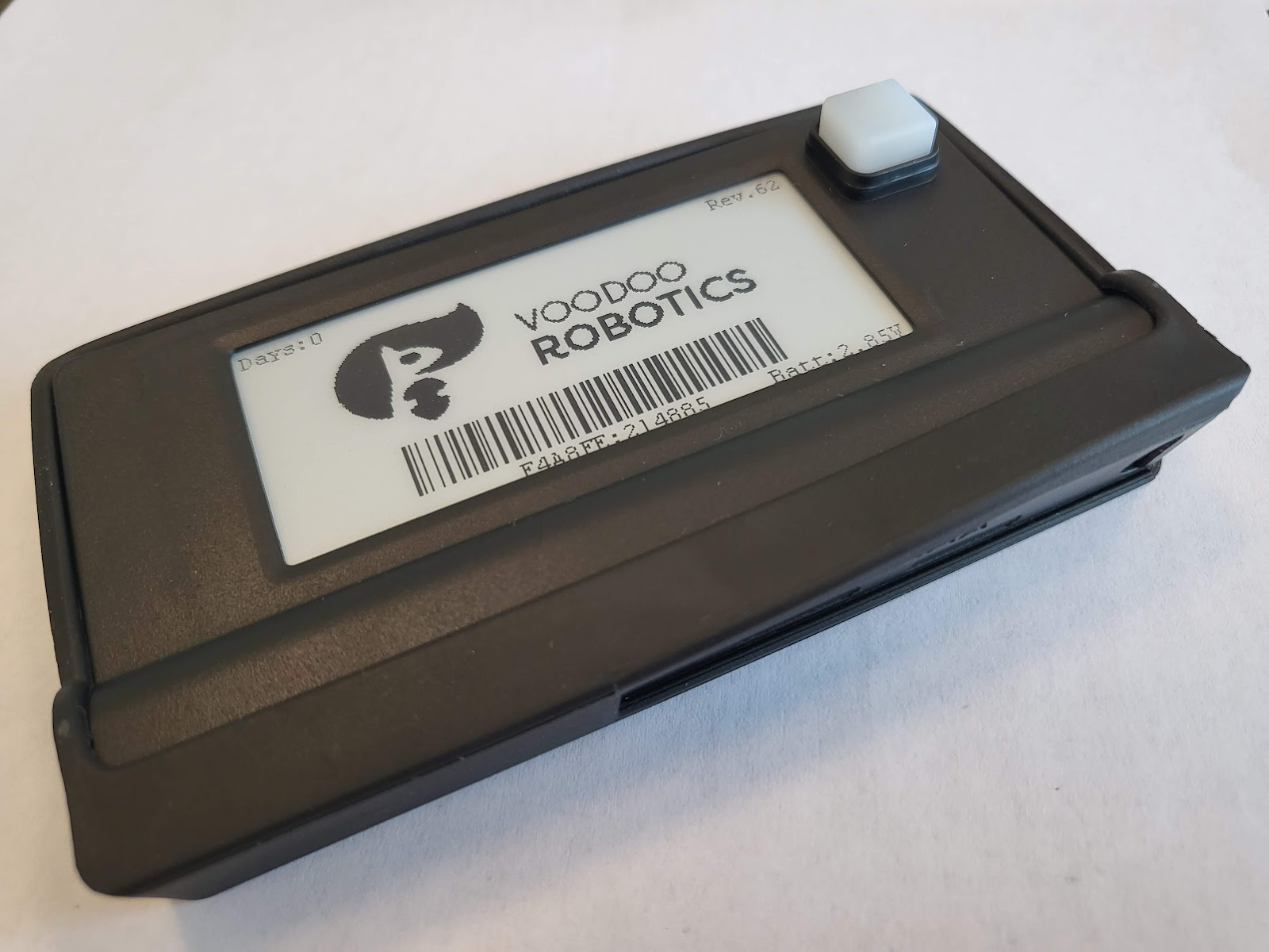 Standard button in case